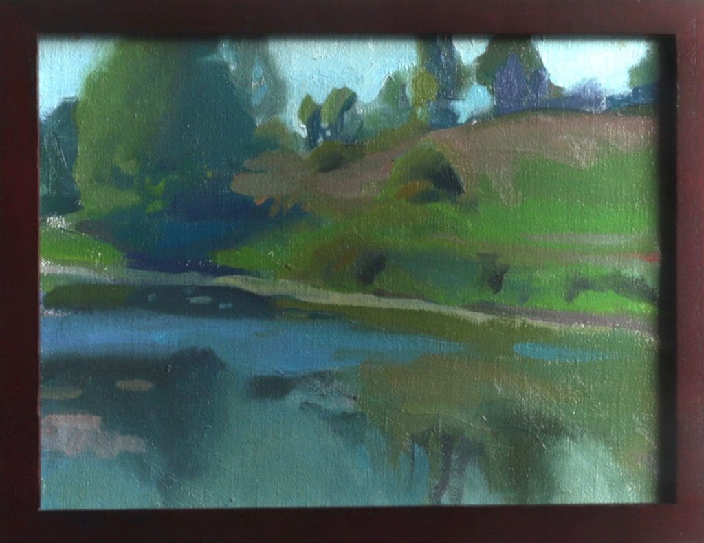 "Shaker Pond" Daniel Faiella Maine Irish Heritage Center