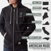 American Roots All American Zip Up Hoodie - Image 2