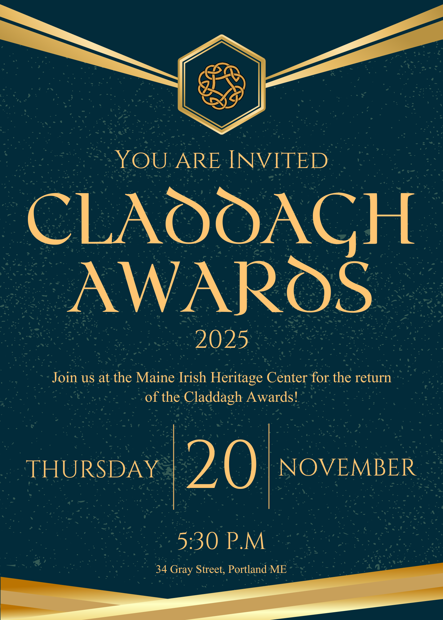 Claddagh Invitation