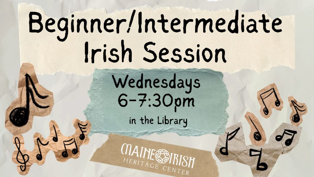 Beginner / Intermediate Irish Session